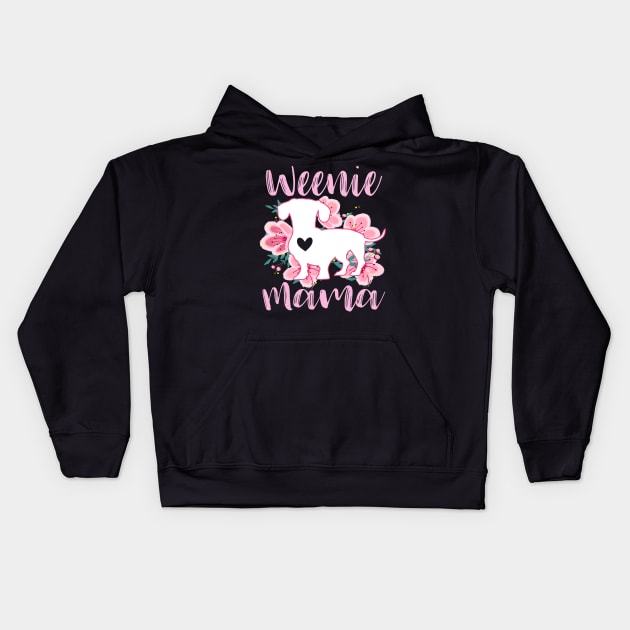 Weenie mama Kids Hoodie by PrettyPittieShop